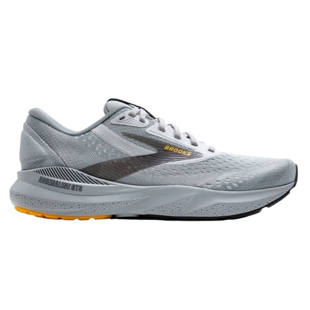 Brooks Adrenaline GTS 24 Mens Grey Road Running Stability Shoes 1104231D062